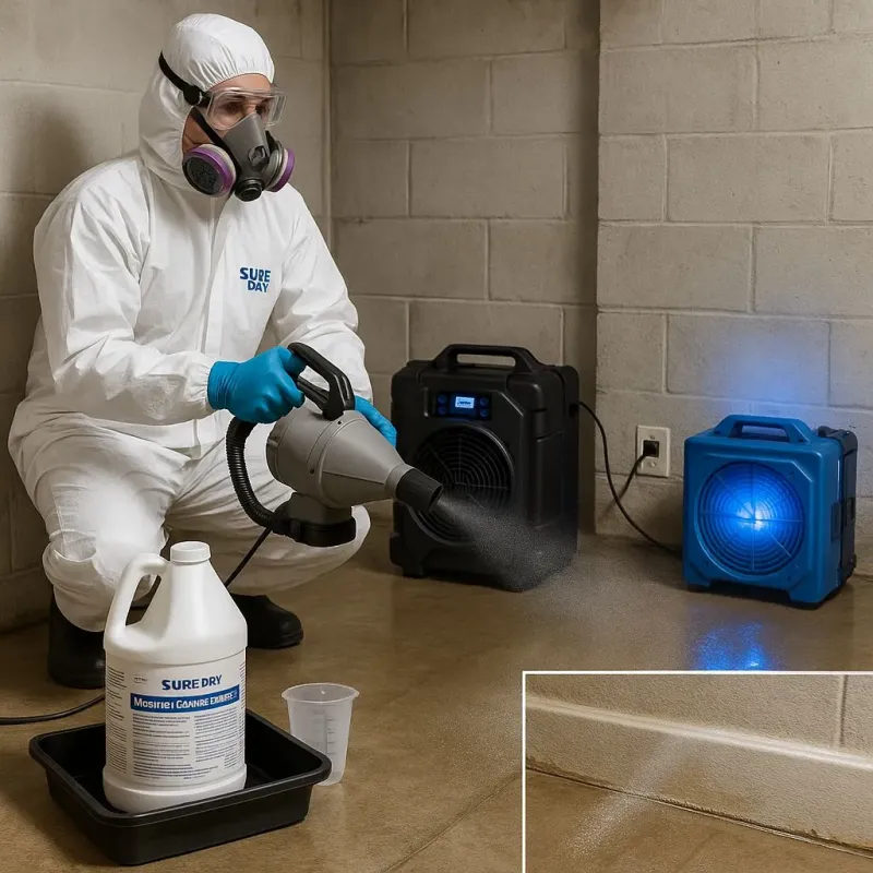 Sanitization and Odor Removal process in Berlin, MA