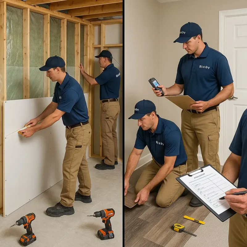 Repairs and Reconstruction process in Berlin, MA